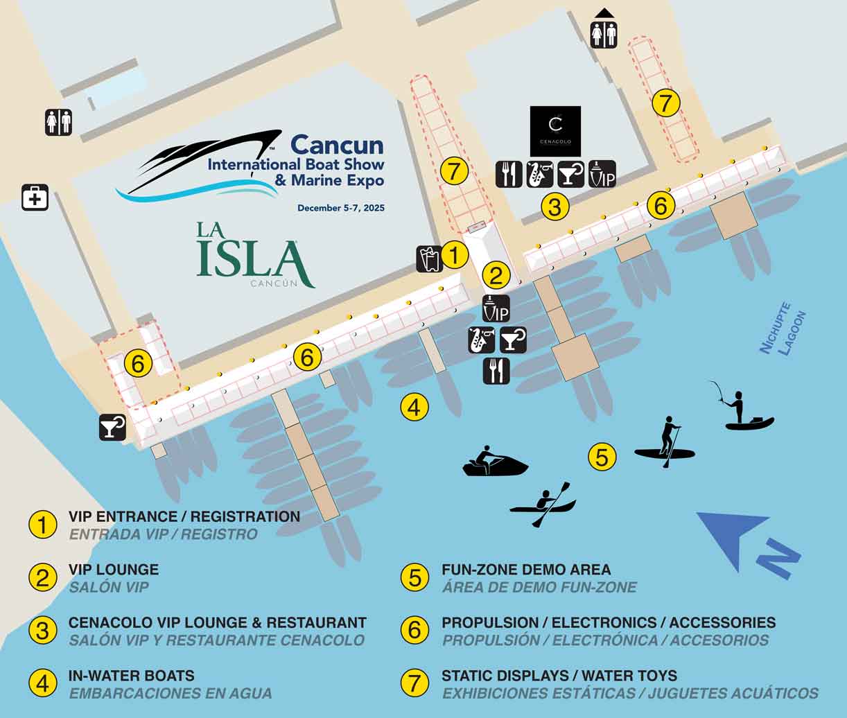 CIBSME 2025 will be held at La Isla Cancun Luxury Shopping Mall