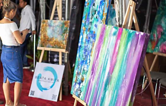 Art at the Cancun International Boat Show