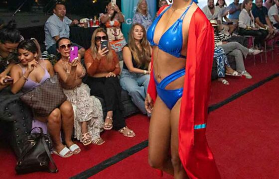 Elegance and fashion inside the VIP Lounge at the Cancun International Boat Show