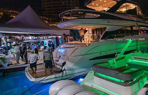 After parties at the Cancun International Boat Show can go on till the wee hours