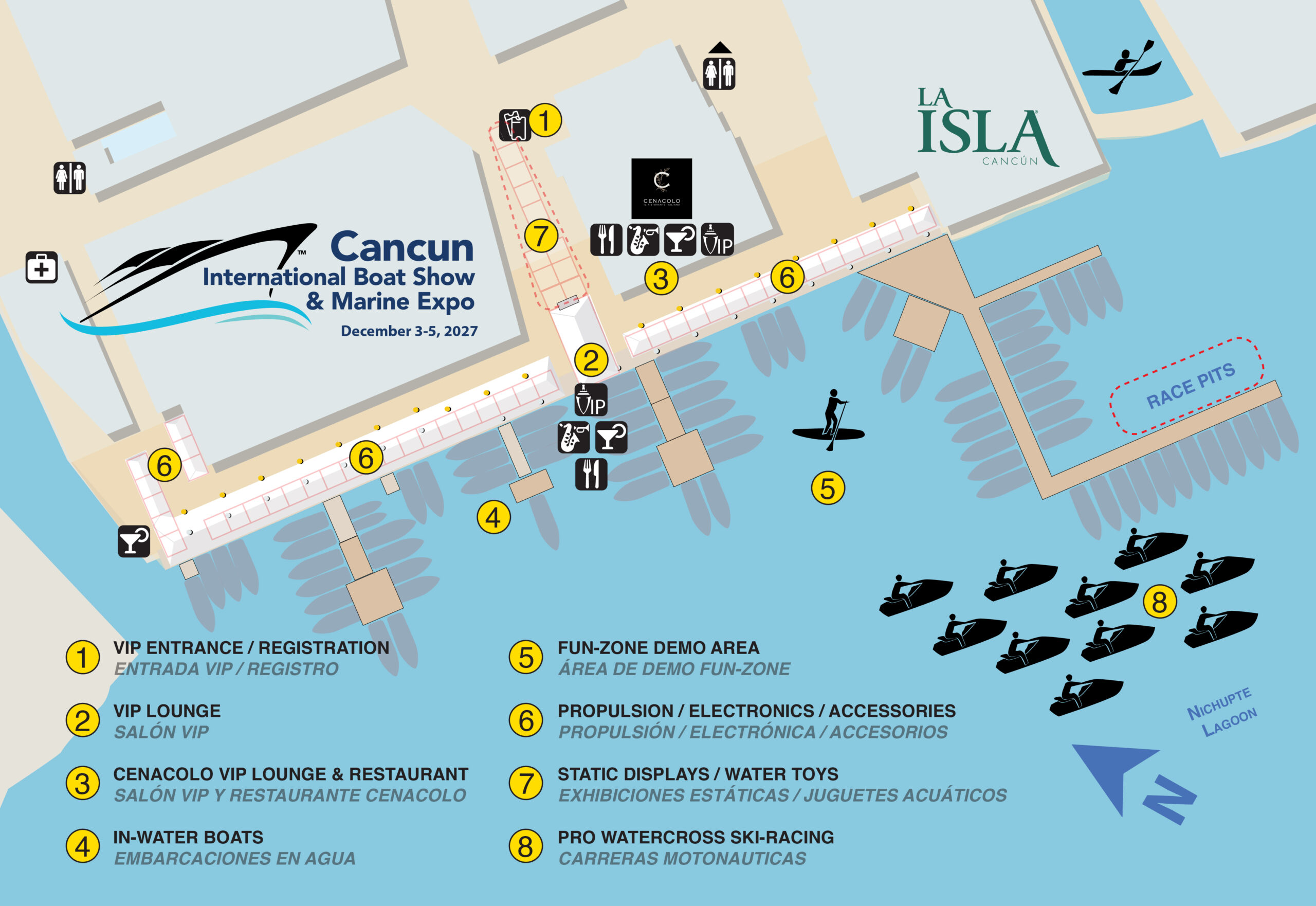 CIBSME 2027 will be held at La Isla Cancun Luxury Shopping Mall